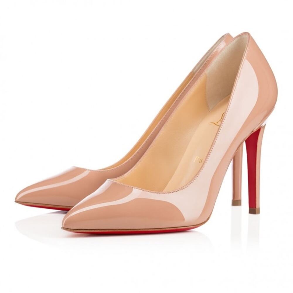 Christian Louboutin Pigalle Pumps 100 Nude Size 37.5